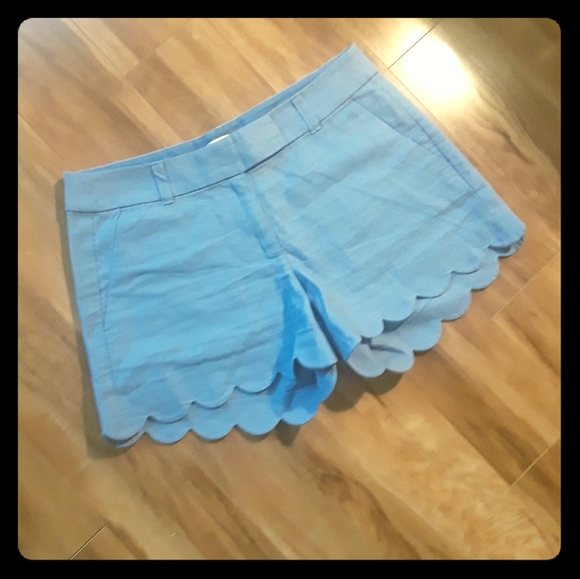J. Crew Pants - J. Crew Scalloped Hem Short